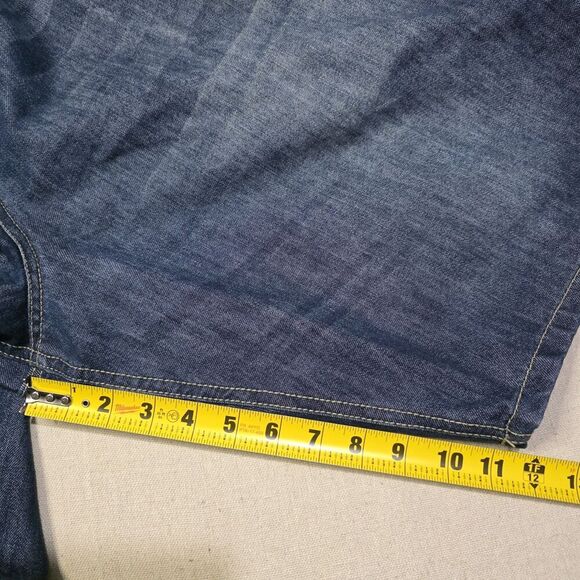 Ecko Rawthentic Jean Shorts Men’s size 44 Baggy Fit Denim Y2K Style 11in Inseam - Picture 5 of 5